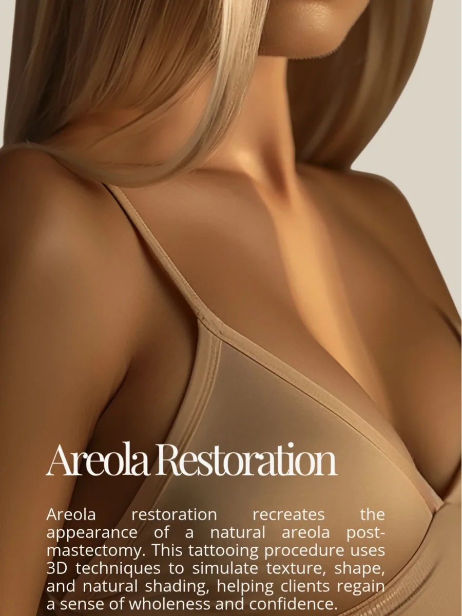 Areola restoration post