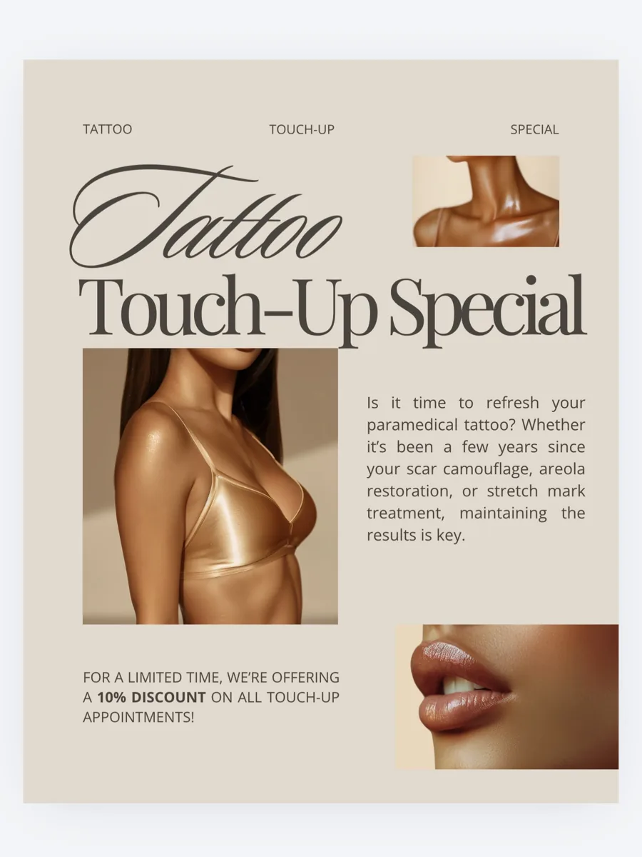 Touch-up offer post